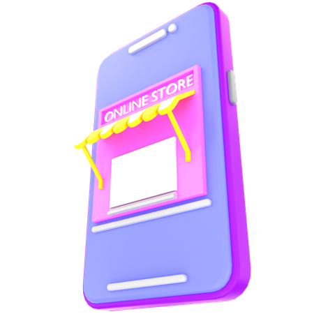 Boutique en ligne  3D Icon