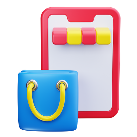 Boutique en ligne  3D Icon