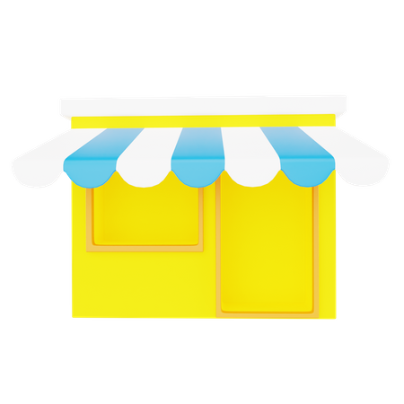 Magasin en ligne  3D Icon