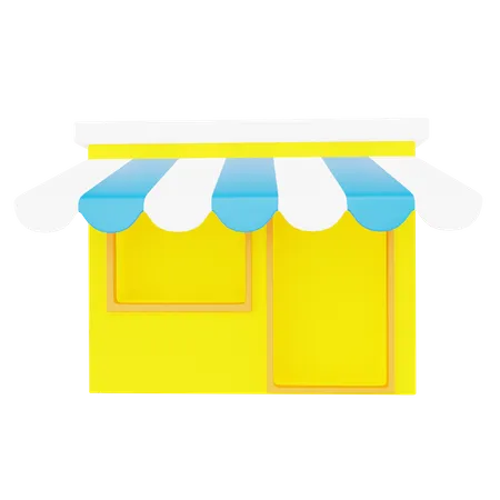 Magasin en ligne  3D Icon