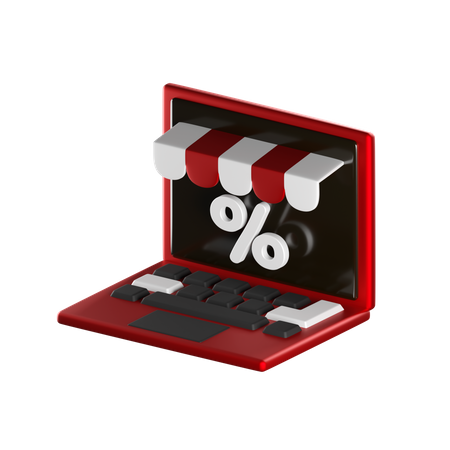 Boutique en ligne  3D Icon