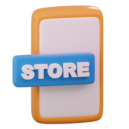 Magasin en ligne  3D Icon