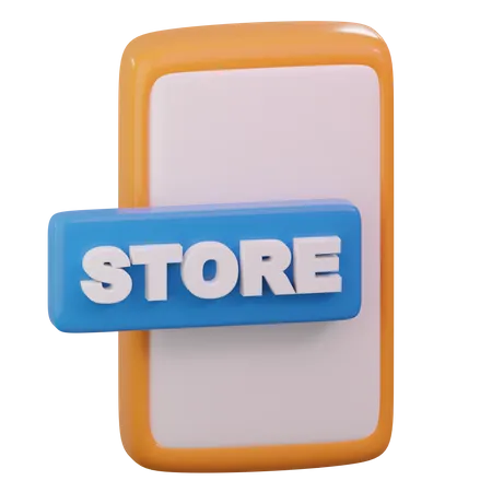 Magasin en ligne  3D Icon