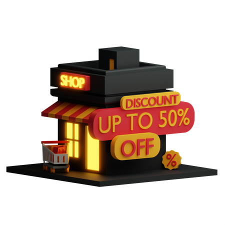 Remise sur la boutique  3D Icon