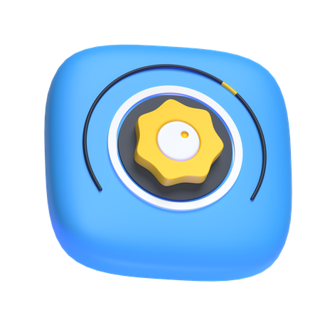 Bouton  3D Icon