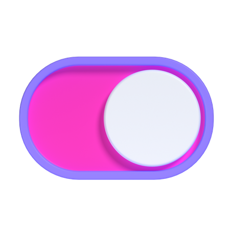 Bouton à bascule  3D Icon