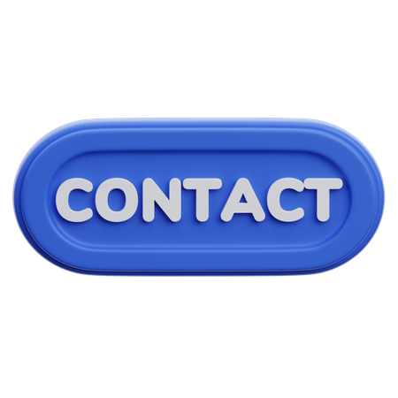 Bouton de contact  3D Icon