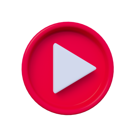 Bouton de lecture  3D Icon