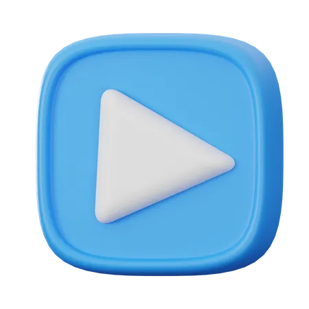 Bouton jouer  3D Icon