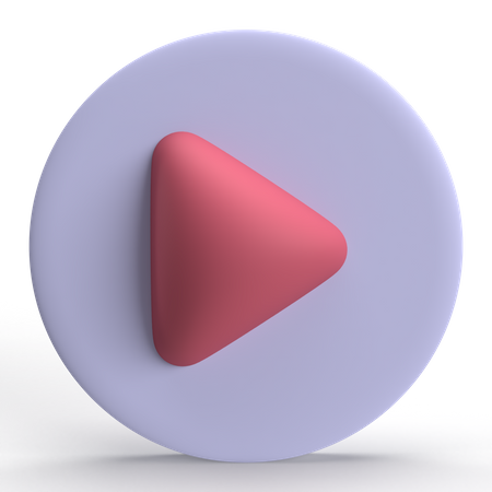 Bouton jouer  3D Icon