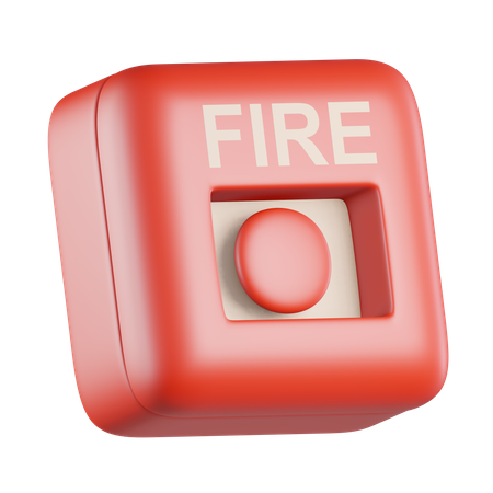 Bouton de tir  3D Icon