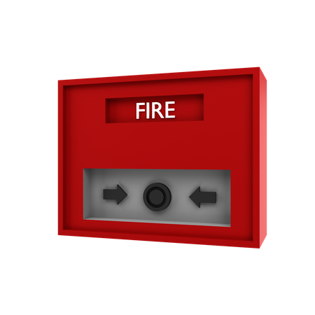 Bouton de tir d'urgence  3D Icon