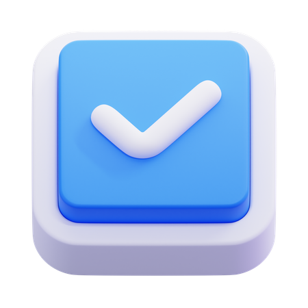 Bouton voter  3D Icon