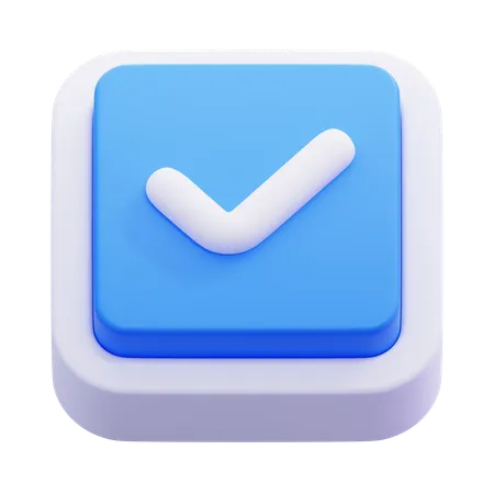 Bouton voter  3D Icon