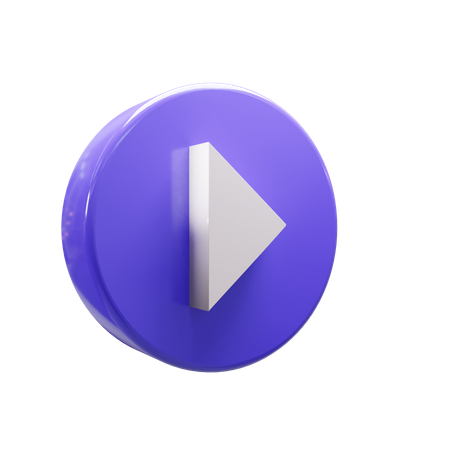 Bouton jouer  3D Icon