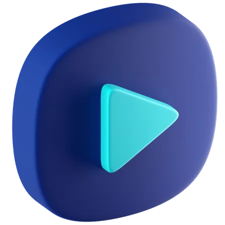 Bouton jouer  3D Icon