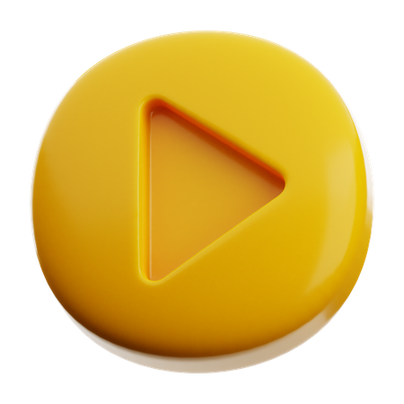 Bouton de lecture  3D Icon