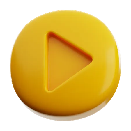 Bouton de lecture  3D Icon