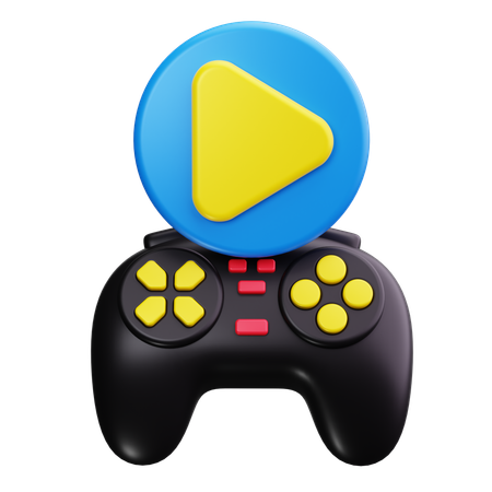 Bouton jouer  3D Icon