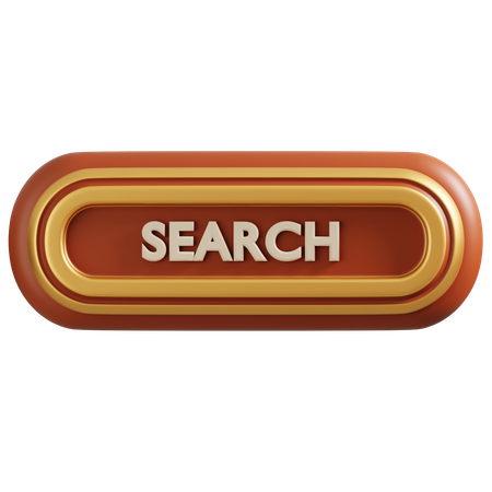 Bouton de recherche  3D Icon