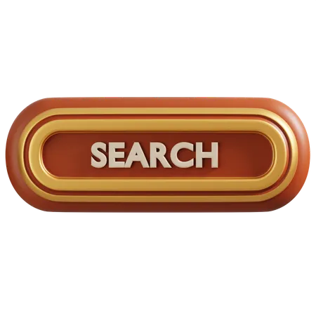 Bouton de recherche  3D Icon