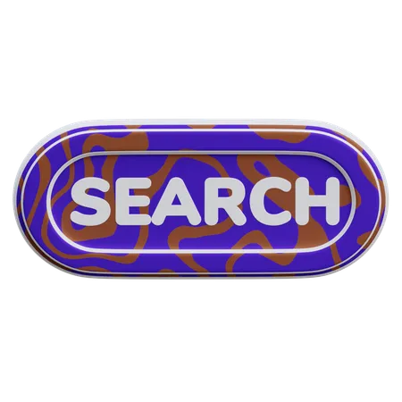 Bouton de recherche  3D Icon