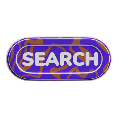 Bouton de recherche  3D Icon