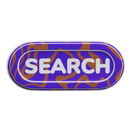 Bouton de recherche  3D Icon