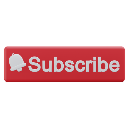 Bouton S'abonner  3D Icon