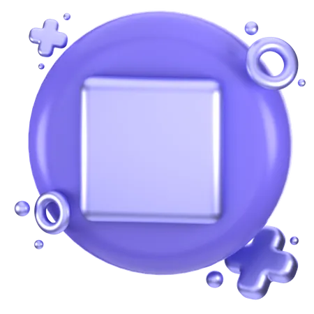 Bouton d'arrêt  3D Icon