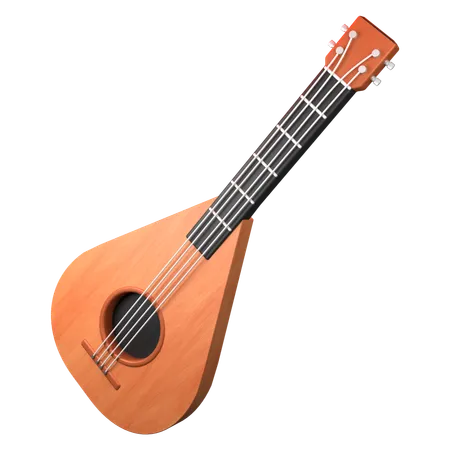 Bouzouki  3D Icon