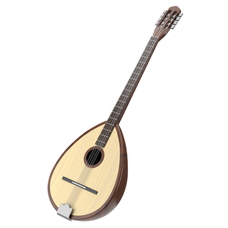 Bouzouki  3D Icon