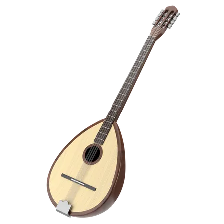 Bouzouki  3D Icon