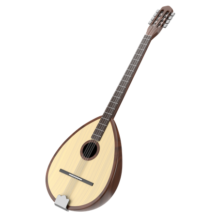 Bouzouki  3D Icon