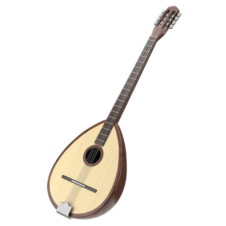 Bouzouki  3D Icon