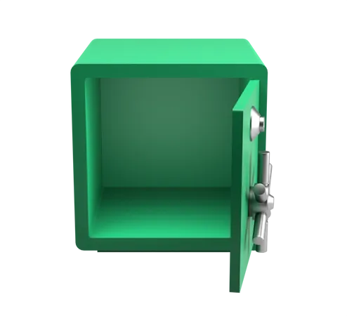 Bóveda de dinero  3D Icon