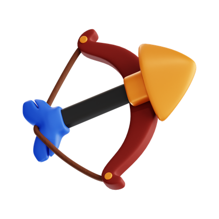 Bow and arrow  3D Icon