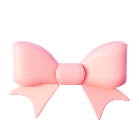 Bow And Ribbon  3D Icon