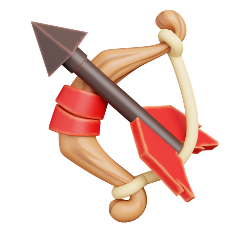 Bow Arrow  3D Icon