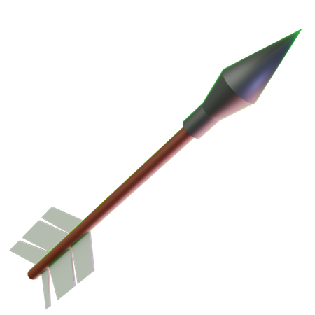 Bow Arrow  3D Illustration