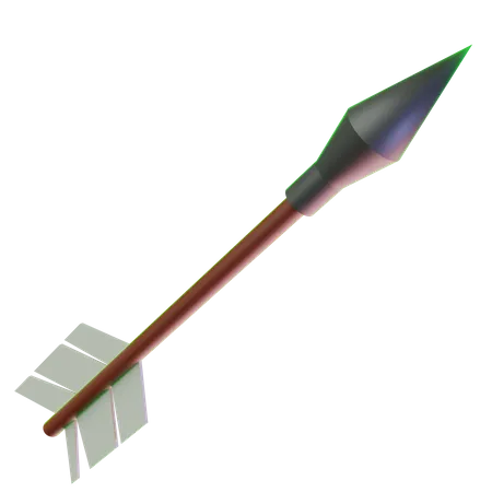 Bow Arrow  3D Illustration