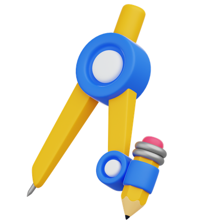 Bow Compass  3D Icon