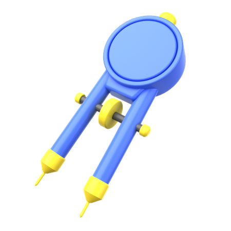 Bow Compass  3D Icon