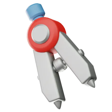 Bow Compass  3D Icon