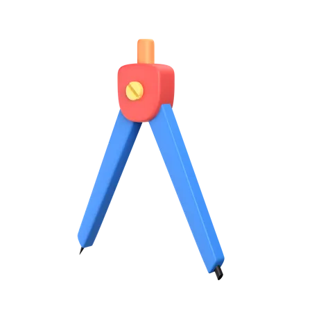 Bow Compass  3D Icon