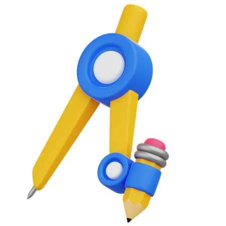 Bow Compass  3D Icon