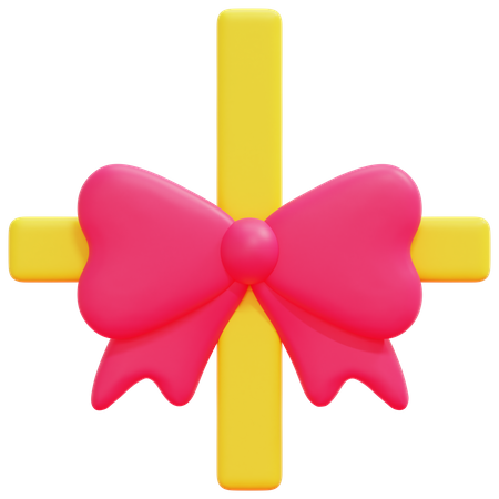 Bow Ribbon 3D Icon