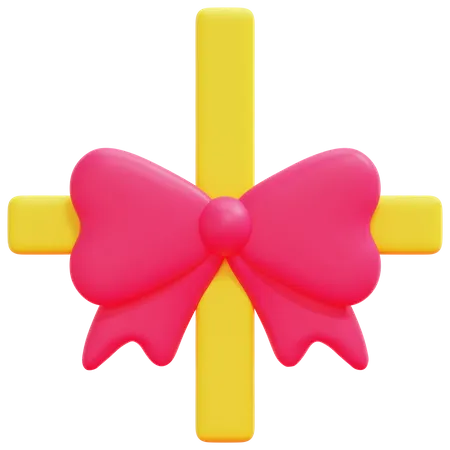 Bow Ribbon 3D Icon