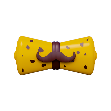 Bow Tie  3D Illustration