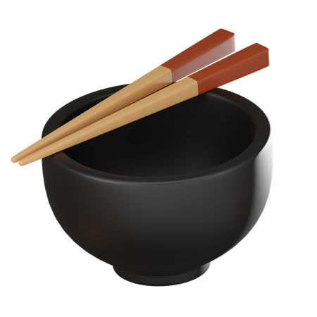 丼鉢  3D Icon